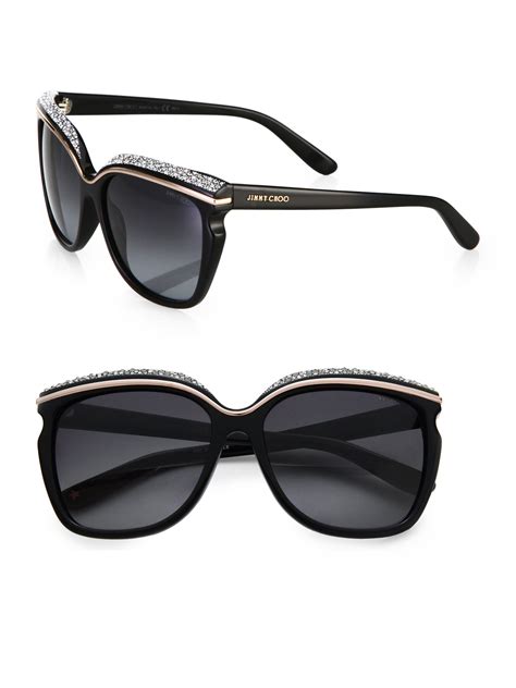 jimmy choo oversized sunglasses